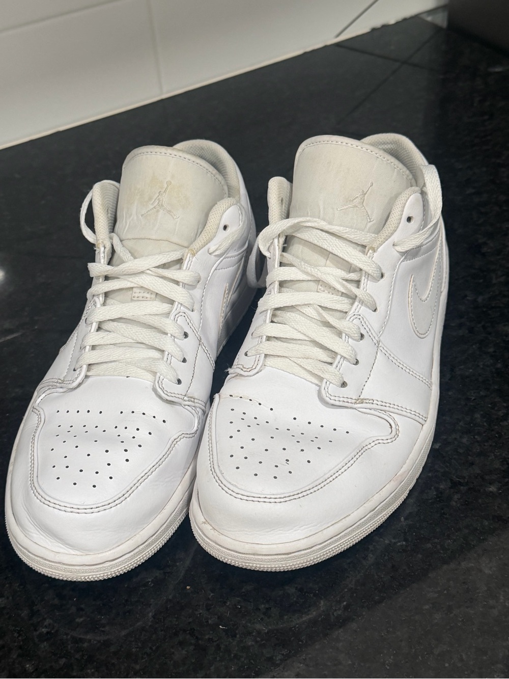 Air Jordan 1 low - triple white